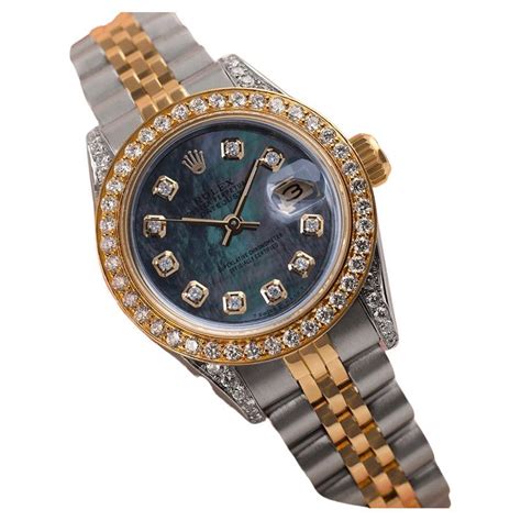 rolex ladies watch 69173|rolex 69173 diamond bezel.